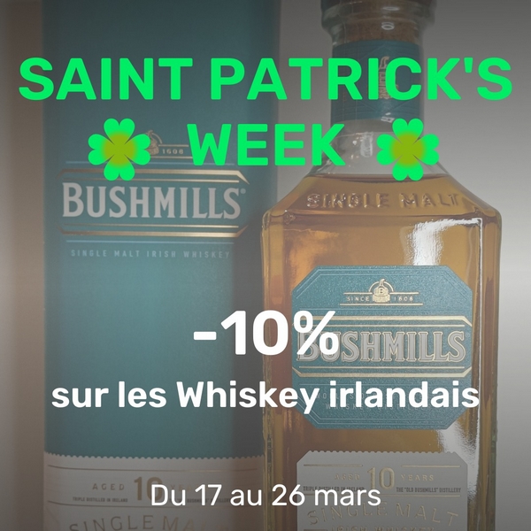 Offre spéciale Saint patrick